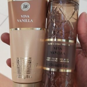 Viva vanilla lotion and body spray