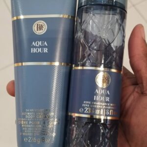 Aqua Hour lotion and body lotion
