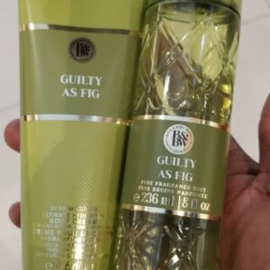GUILTY AS FIG LOTION AND BODY SPRAY